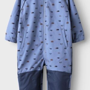 name it alfa08 softshell kombinezonas „mašinėlės" (šviesi mėlyna)