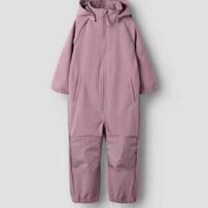 name it alfa08 softshell kombinezonas „pelenų rožė" (vienspalvis)